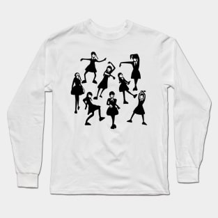 Wednesday's Dance Moves Long Sleeve T-Shirt